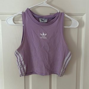 Light purple adidas tank